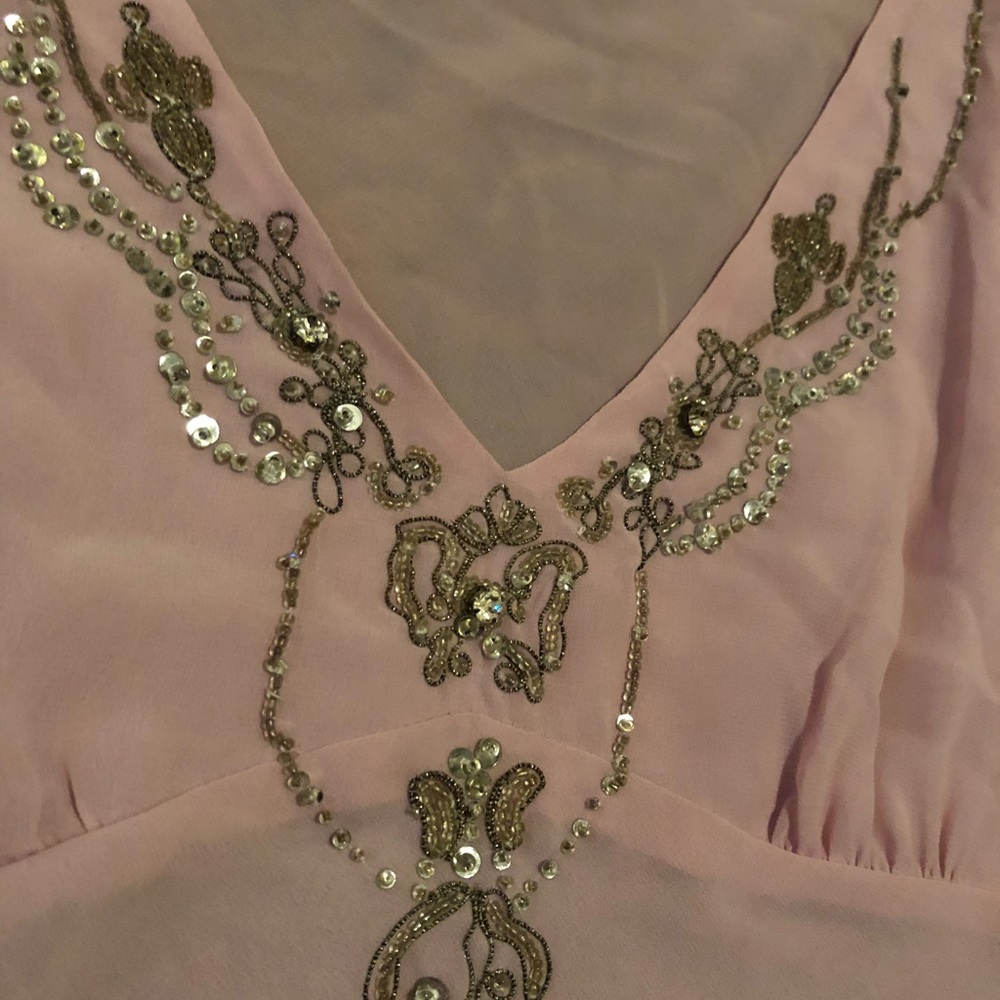 Chiffon look blouse
